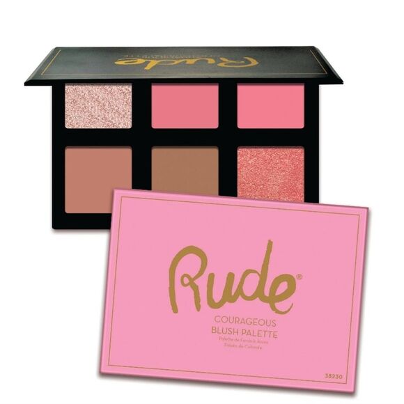 Rude Cosmetics Coutageous Blush Palette - Picture 5 of 8